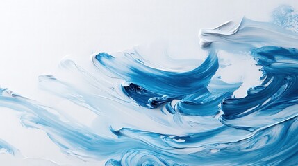 Aufkleber - Imagine a clean, white background with textured layers, creating an abstract art composition.