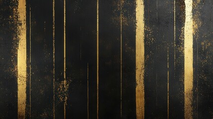 Aufkleber - Imagine a deep black background with hints of gold scratches layered across it, evoking a nostalgic 90 movie feel.
