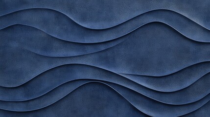 Aufkleber - modern, minimalist wallpaper in 4K resolution, featuring a navy blue textured design.