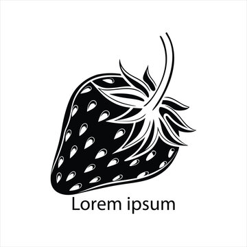 The Sweet Emblem of Freshness A Vibrant Strawberry Design for Every Occasion