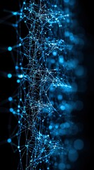 Poster - growth driven by digital innovation, vibrant concepts, futuristic landscapes, exponential technologi