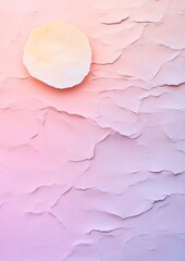 Aufkleber - Dreamy Pastel Layers with Lunar Element and Paper Texture