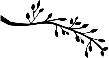 tree branch silhouette