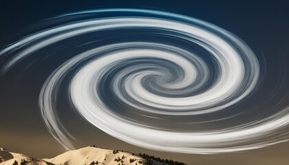 Poster - Captivating Swirling White and Blue Background A Dreamy Abstract Design Perfect for Creative Projects, Digital Art, and Graphic Design Applications, Evoking Serenity and Inspiration in Every Use.