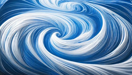 Poster - Swirling White and Blue Background A Captivating Abstract Design Featuring Fluid Patterns and Soft Tones, Perfect for Various Creative Projects and Digital Art Applications.