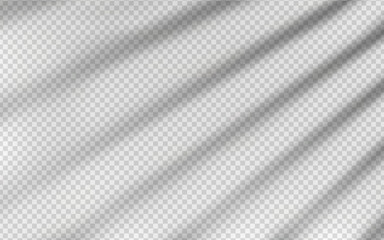 Wall Mural - light effect shadow overlay from blind isolated transparent background.