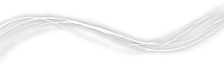 Wall Mural - beautiful silver glitter line element