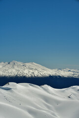 Wall Mural - Chile ski panorama top touring mountaineering patagonia vulcano