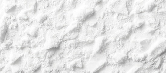 Poster - pristine white snow texture suitable for winter-themed backgrounds and designs