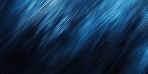 Wall Mural - dark blue background diagonal lines and blurred fog in the center illustration black tone tilted top