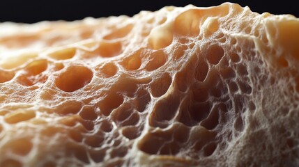 Poster - Close up of a porous textured surface