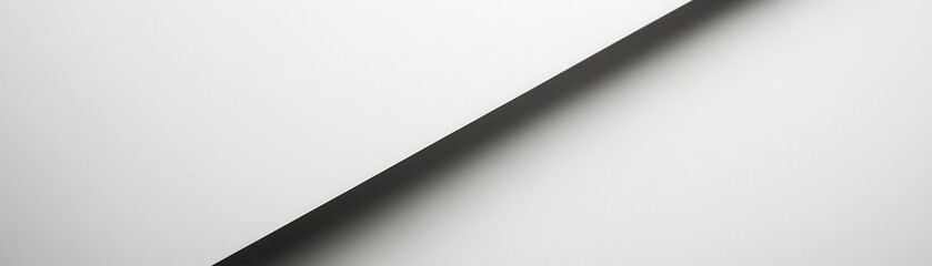 Poster - Abstract White Diagonal Paper Background Design