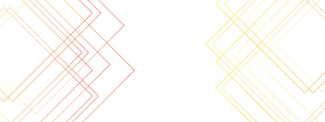 Wall Mural - abstract modern minimalistic golden and red geometric line with layered geometric triangle shapes. s