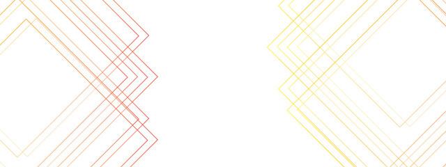 Wall Mural - abstract modern minimalistic golden and red geometric line with layered geometric triangle shapes. s