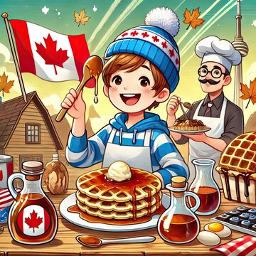  illustration Indulge your sweet tooth this National Maple Syrup Day with delicious recipes, DIY projects, and fun activities the whole family can enjoy!