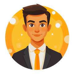 Poster - A man in a suit and tie with a smile on his face