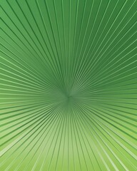 Poster - A vibrant green radial pattern created by lines converging towards the center, evoking a sense of motion and freshness.