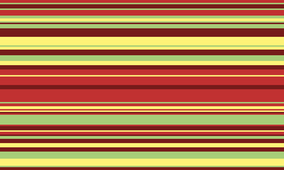 Aufkleber - geometric stripes seamless vector pattern with horizontal lines in varied colours, creating an abstr