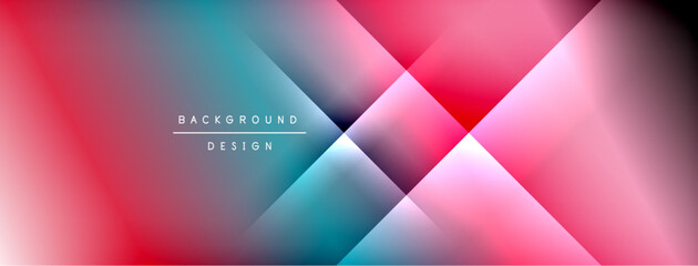 Aufkleber - Light shadow lines dynamic gradient background