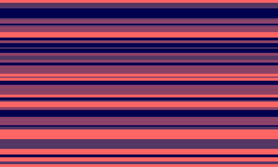 Aufkleber - geometric stripes seamless vector pattern with horizontal lines in varied colours, creating an abstr