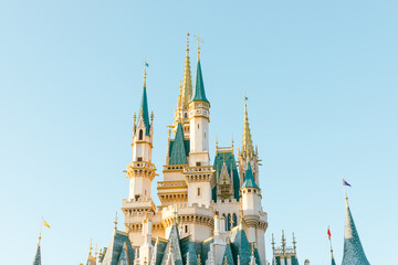 A castles at Tokyo Disneyland