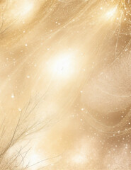 Wall Mural - abstract christmas background - abstract light golden background - generative ai