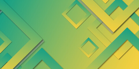 Poster - gradient yellow and green abstract background. Vector abstract graphic design banner pattern background template. Abstract. shining banner background and layer elements vector for presentation. 