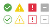 © pix3lrich - Alert Status Icons
