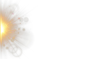 Wall Mural - png lens explosion, spark, spark. glowing bright light explosion effect. crystal the effect of a bri