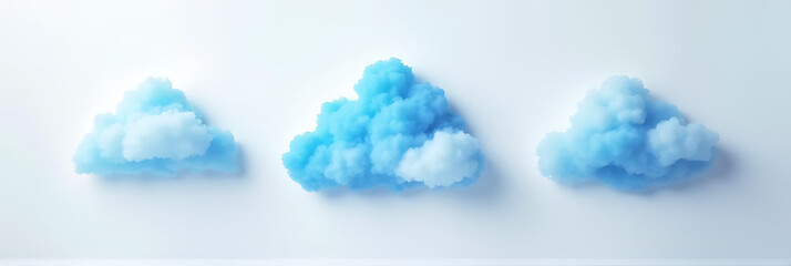 Aufkleber - Design elements incorporate cloud formations with varying levels of transparency to create visually appealing and unique visual effects._00002_