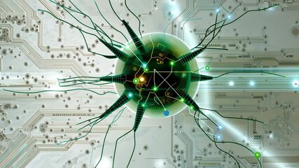 Poster - Exploring the integration of biocomputers and neural networks in advanced technology
