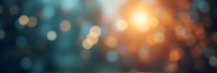 Poster - A blurred bokeh effect is used in photography to create a beautiful and visually interesting abstract background image._00001_