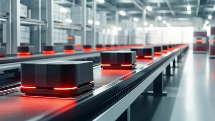 Poster - Advanced Automated Warehouse System with Robotics for Efficient Parcel Sorting and Delivery