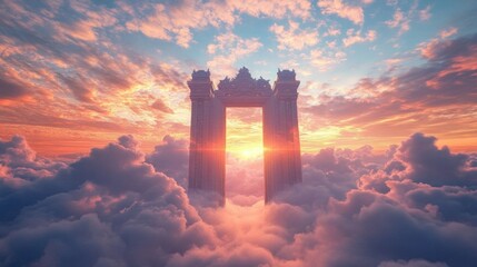 Wall Mural - gates of heaven