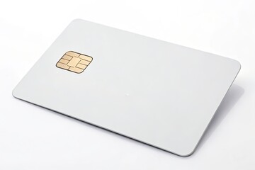 Wall Mural - Blank Credit Card. 