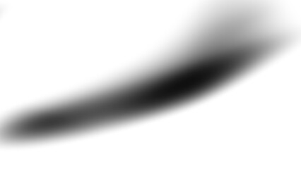 Leinwandbilder - Black abstract shadow png overlay effect, transparent background