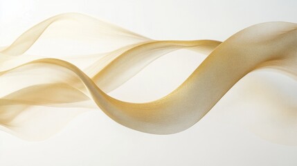 Poster - Flowing fabric art studio photography minimalist close-up textured softness and elegance in motion