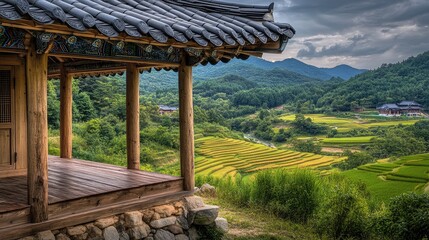 Wall Mural - traditional chinese house