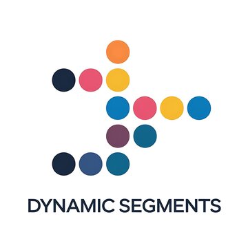 Dynamic Colored Circle Brand Symbol for 'Dynamic Segments