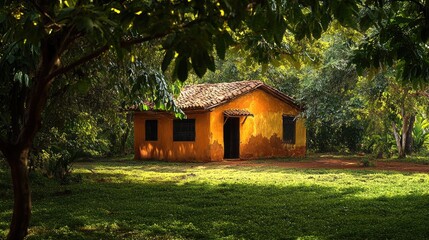 Poster - house in the woods