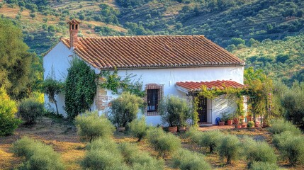 Wall Mural - house in the mountains