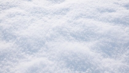 Poster - Crystal-Clear Macro of Snowflakes on Fresh Snow Blanket Capturing the Intricate Ice Patterns and Textures of Winter's Elegance. Ideal for Seasonal Wallpapers, Winter Themed Designs, and Nature Studie