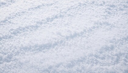 Poster - Crystal-Clear Macro of Snowflakes on Fresh Snow Blanket Capturing the Intricate Ice Patterns and Textures of Winter's Elegance. Ideal for Seasonal Wallpapers, Winter Themed Designs, and Nature Studie