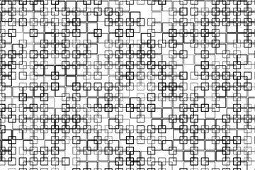 Aufkleber - Symmetrical pattern of interwoven squares creating a sense of movement.