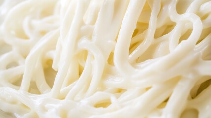 Poster - A close-up shot of a plate filled with noodles, ideal for food and cooking related content