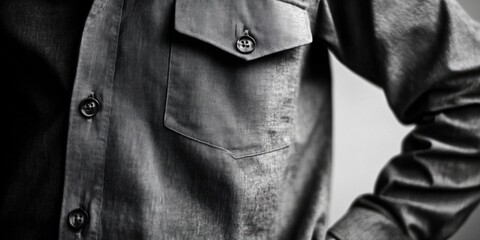 Aufkleber - Portrait of a person wearing a suit and tie, suitable for business or professional use