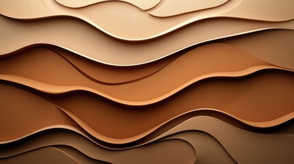 Poster - Soft, rich shades of brown blend seamlessly in a velor texture that captures the essence of mocha mousse, creating a cozy and inviting atmosphere perfect for decor, Mocha Mousse