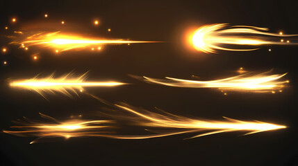 Wall Mural - flare light effects