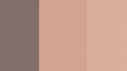 Poster - Geometric composition featuring three vertical stripes of solid color, creating a minimalist and modern backdrop with a soothing palette of warm and neutral tones