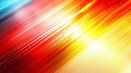 Poster - Bright, colorful diagonal lines create a vibrant and energetic abstract background, enhancing modern and dynamic designs with a lively spectrum of hues and patterns